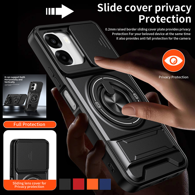 Phone Accessories Popsocket - Casing Ponsel Armor untuk Oppo A6x