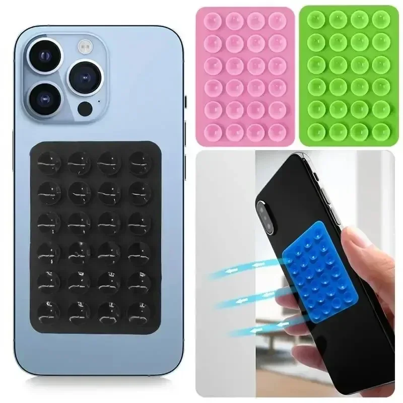 Phone Accessories Usa - Penyangga Ponsel Perekat Silikon Anti Selip,