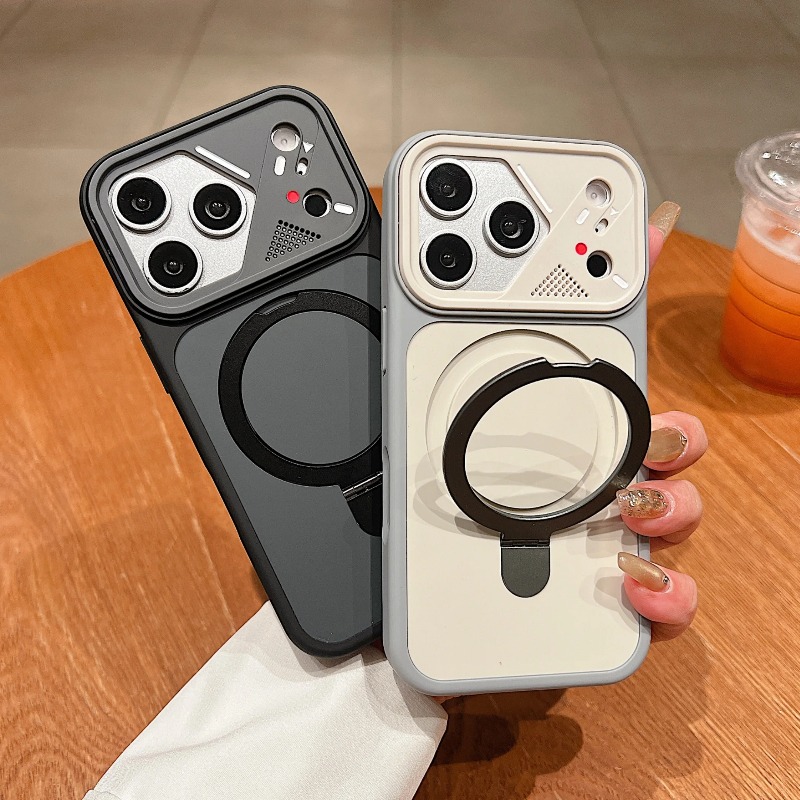 Phone Accessories Popsocket - Casing Ponsel Magnetik Penyangga Cincin Logam