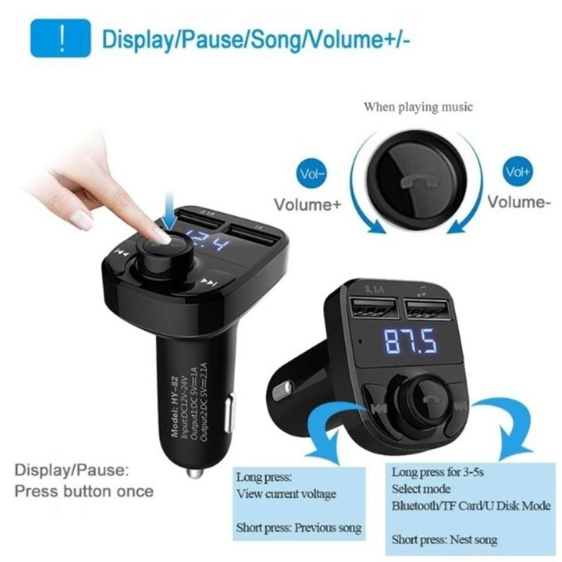 Pengisi Daya Mobil Transmitter - Phone Accessories You Need ulasan dan harga