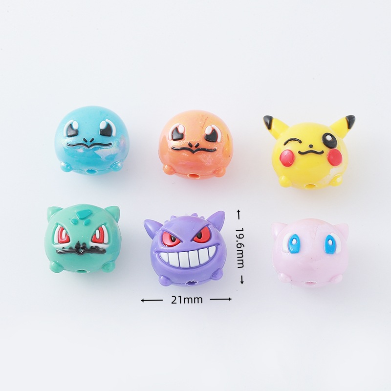 12 Buah Manik Pokémon DIY Tali - Phone Accessories Doll ulasan dan harga