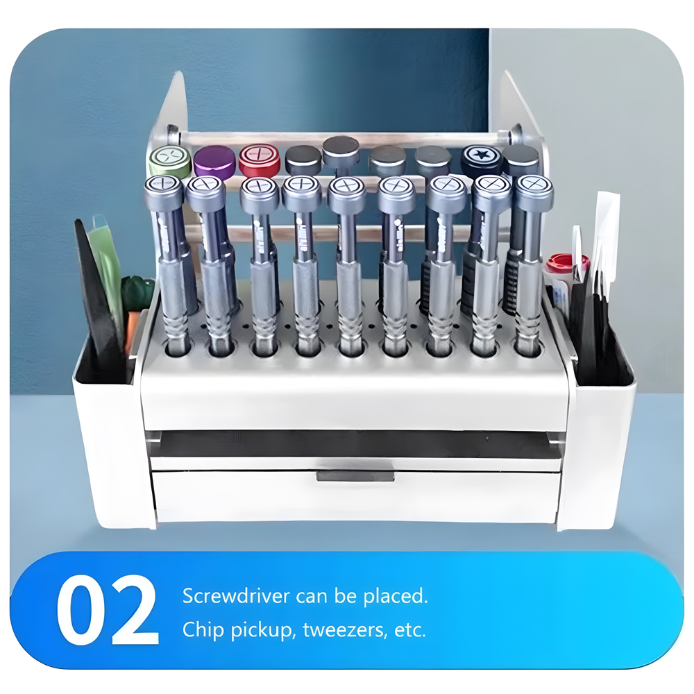 Rak Desktop Alat Perawatan Ele - Phone Accessories Rack ulasan dan harga