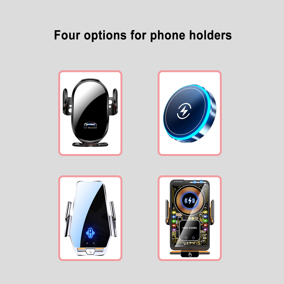 Tempat Ponsel Mobil di Ventila - Phone Accessories Rack ulasan dan harga