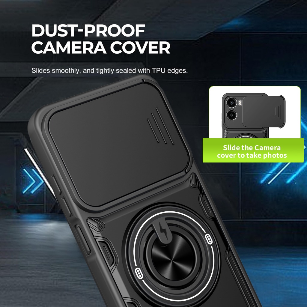 Pelindung Kamera Geser 360 °   - Phone Accessories Popsocket ulasan dan harga