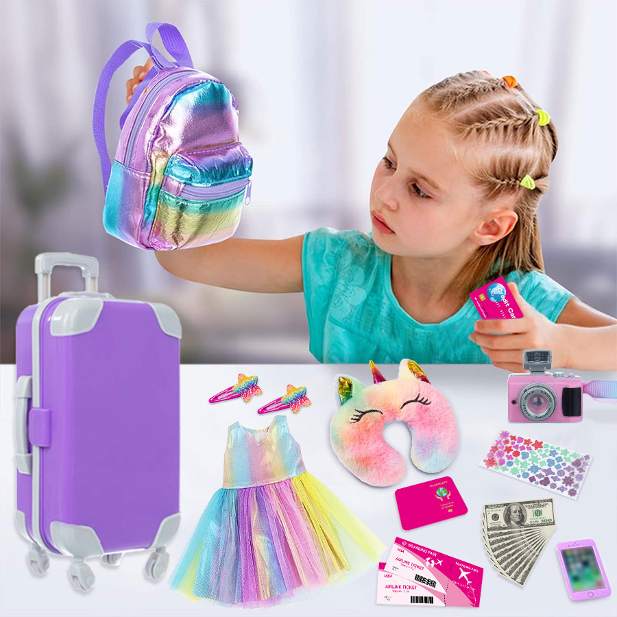 Pakaian dan Aksesoris Boneka 1 - Phone Accessories Doll ulasan dan harga