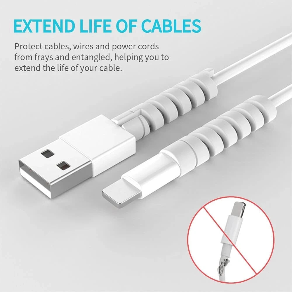 6/20pcs Pelindung Kabel Siliko - Phone Accessories Charger ulasan dan harga