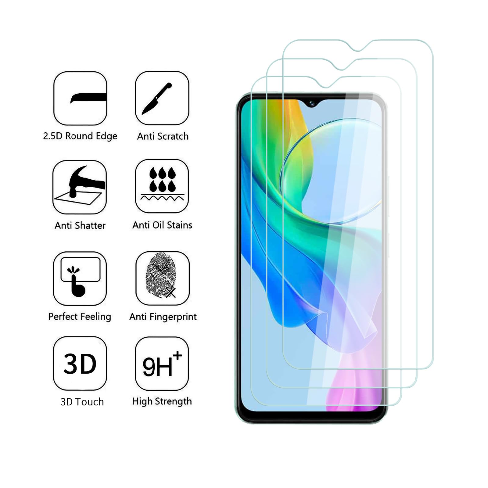 Pelindung layar untuk VIVO Y03 - Phone Accessories Vivo ulasan dan harga