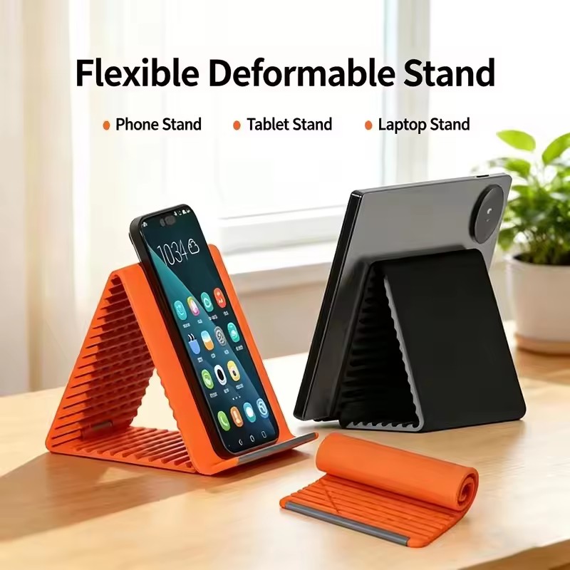 Penyangga Ponsel Portabel Sili - Phone Accessories Crochet ulasan dan harga