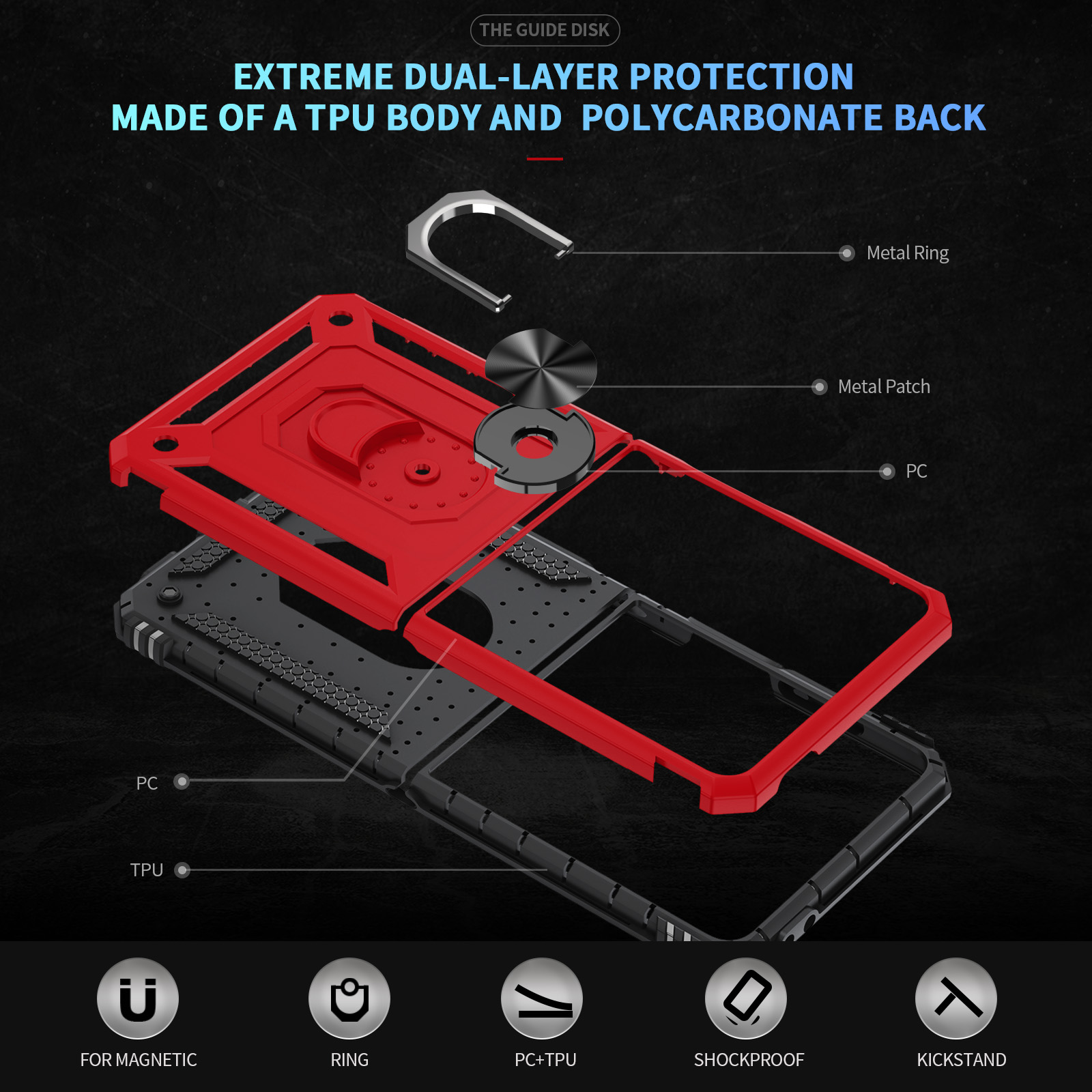 Casing Ponsel Tahan Benturan K - Phone Accessories Popsocket ulasan dan harga