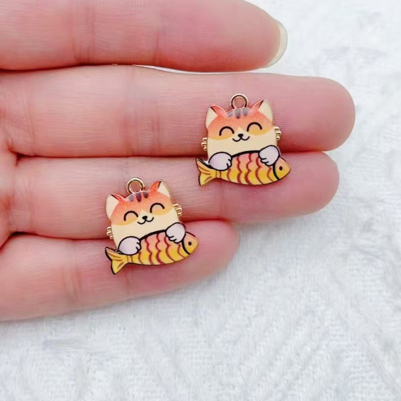 10 buah liontin hewan kartun l - Phone Accessories Usa ulasan dan harga