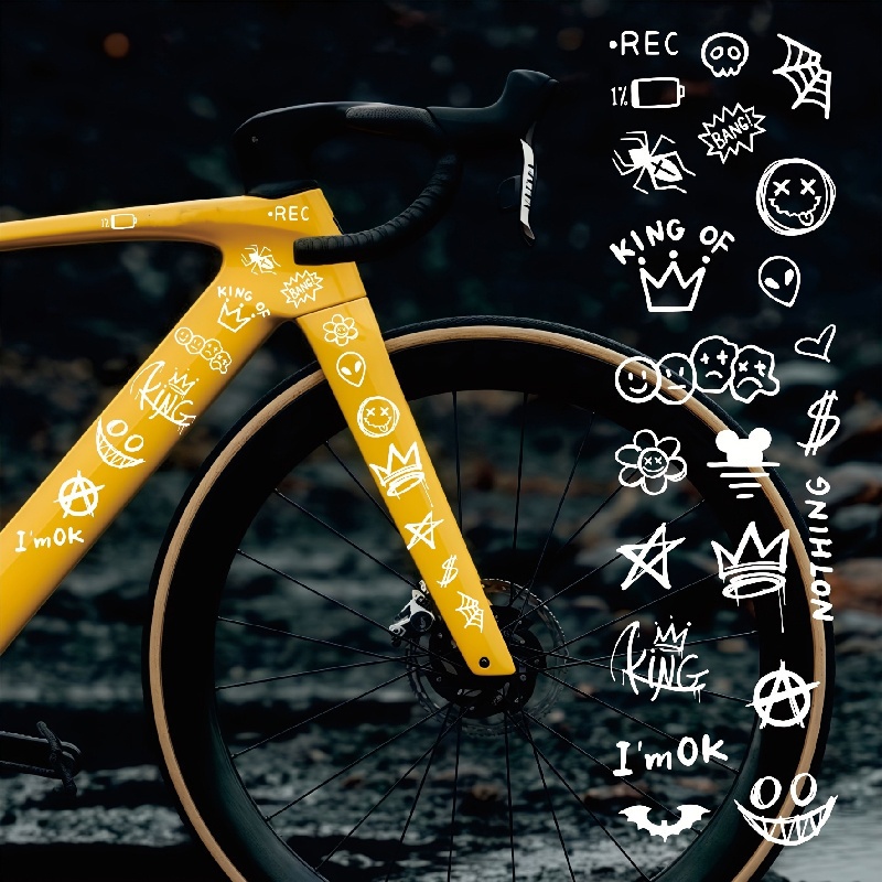 1set Stiker Rak Sepeda Dekoras - Phone Accessories Rack ulasan dan harga