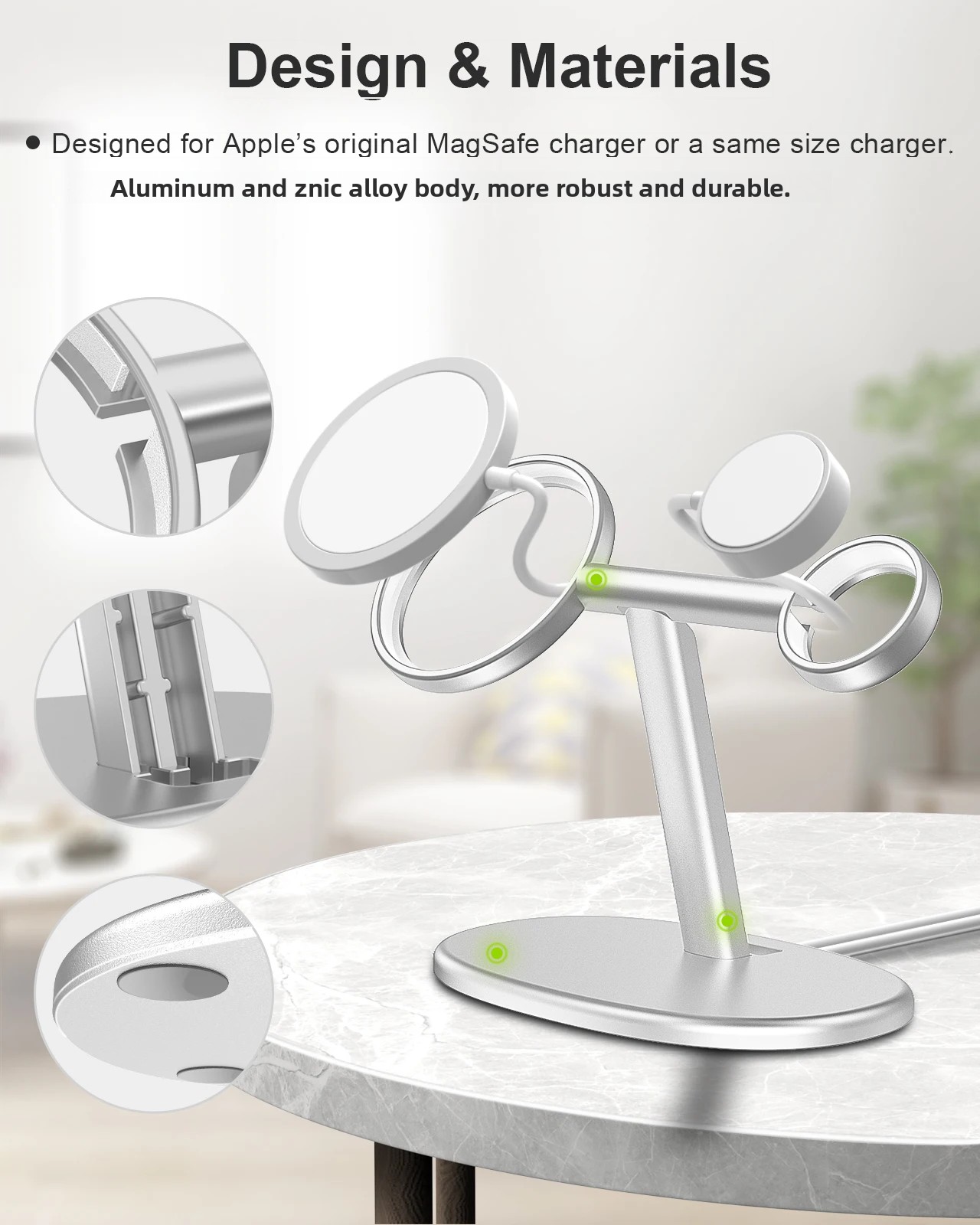EWA 2-in-1 Dudukan Telepon Mej - Phone Accessories Charger ulasan dan harga
