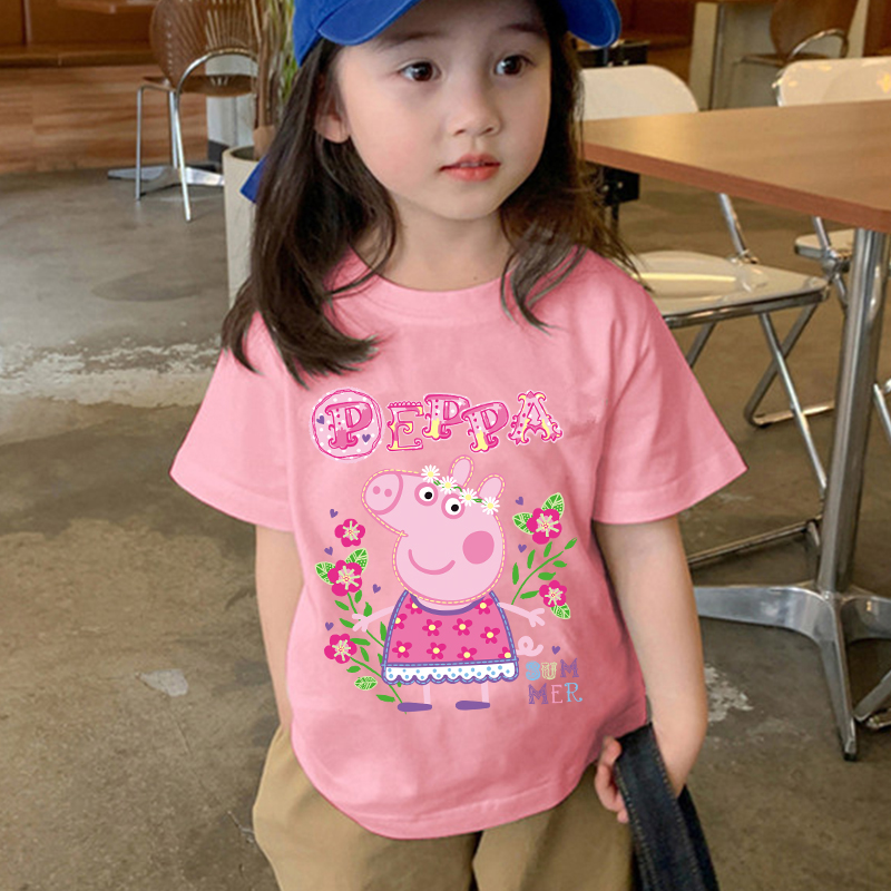 Kaus Seri Peppas Pig Pakaian K - Phone Accessories On Top ulasan dan harga
