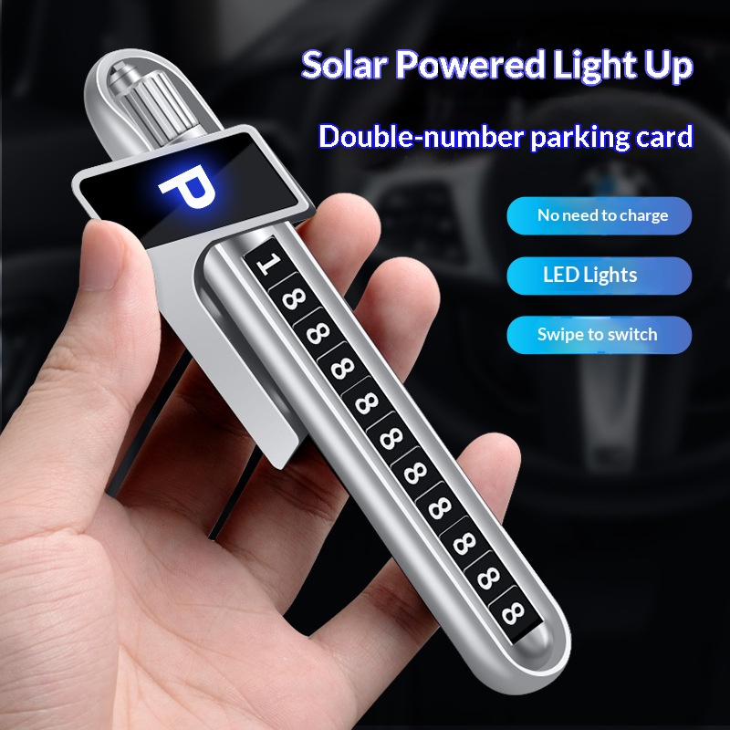 Pelat Nomor Telepon Parkir LED - Phone Accessories You Need ulasan dan harga