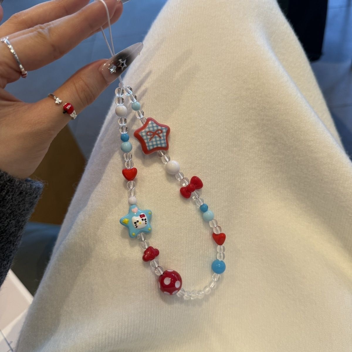 Kawaii INS Gaya Manis Hello Ki - Phone Accessories Usa ulasan dan harga
