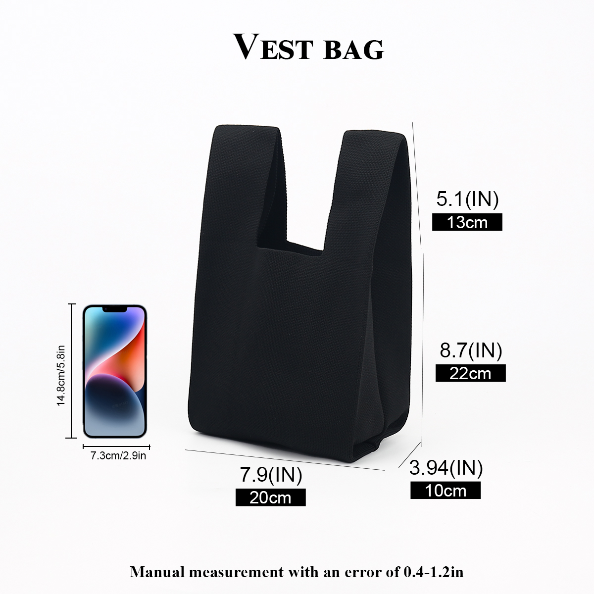 1 buah tas tangan polos warna  - Phone Accessories In China ulasan dan harga