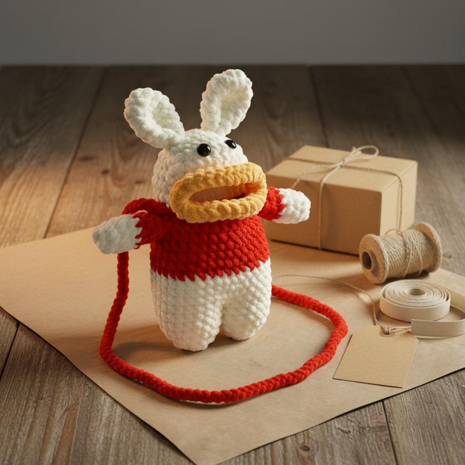 Tas Ponsel Katak Rajut Crochet - Phone Accessories Crochet ulasan dan harga