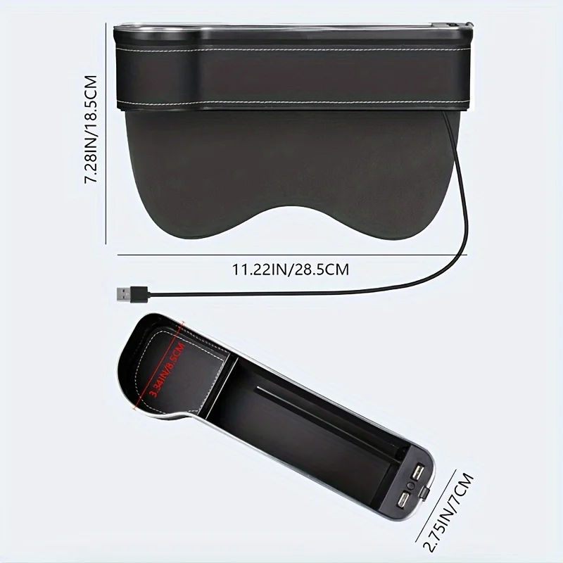 Organizer Celah Kursi Mobil 2- - Phone Accessories Charger ulasan dan harga