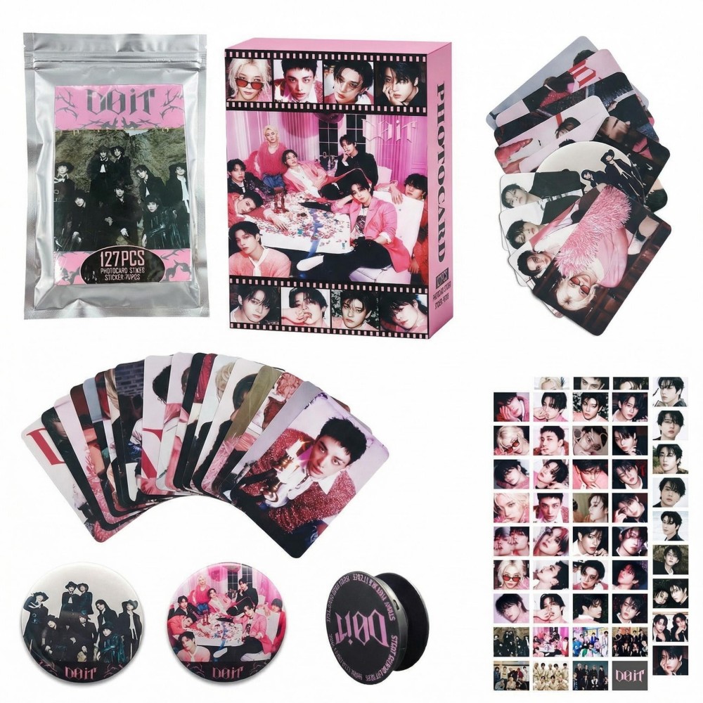 Stiker Kartu Foto Kpop Stray S - Phone Accessories Crochet ulasan dan harga