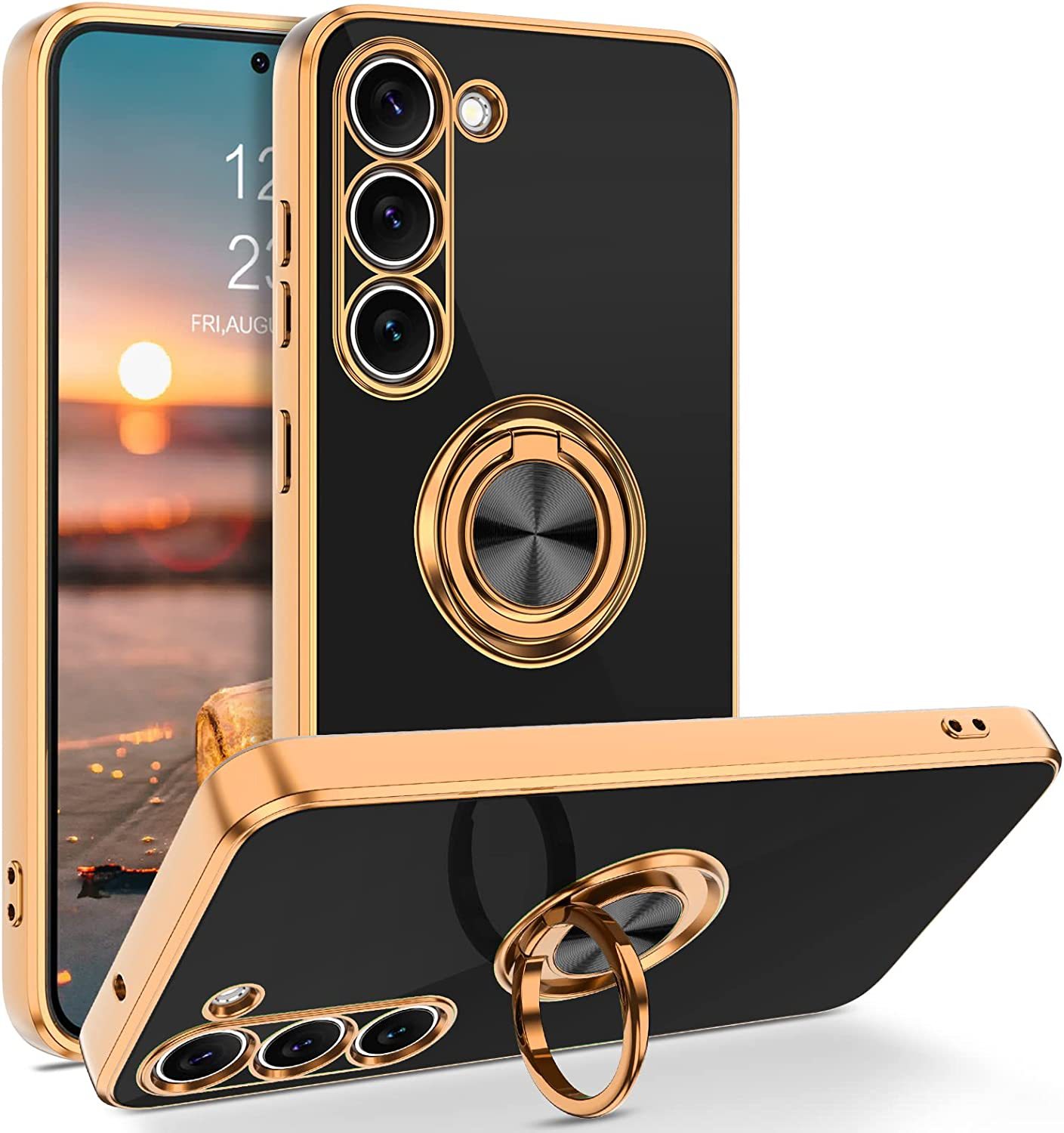 Luxury Plating Magnetic 360°Ri - Phone Accessories Popsocket ulasan dan harga