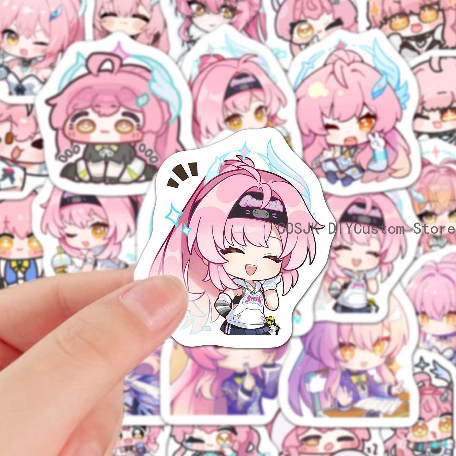 60 Buah Stiker Anime Versi Q G - Phone Accessories In China ulasan dan harga