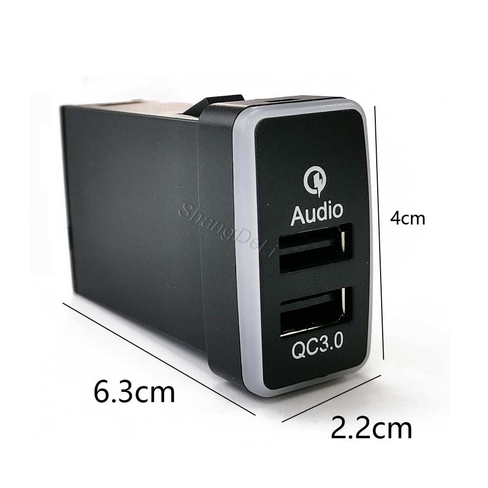 12V/24V Cocok untuk Toyota FJ  - Phone Accessories Charger ulasan dan harga