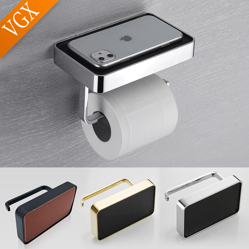 VGX Tempat Kertas Toilet Mewah - Phone Accessories Rack ulasan dan harga